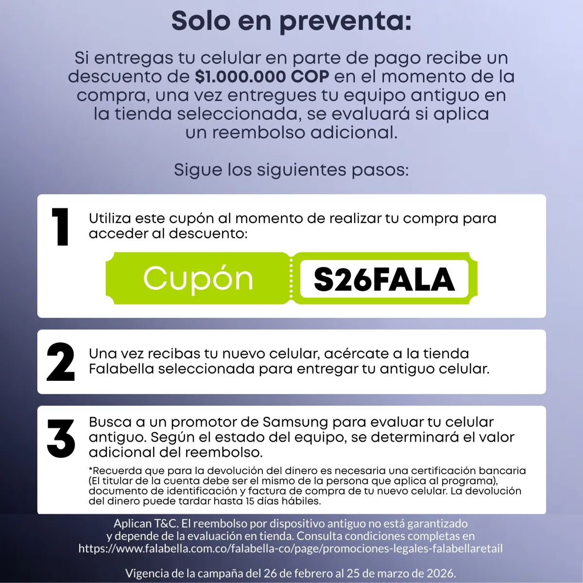 SAMSUNG - Celular | Samsung Galaxy S26 Ultra | 5G | 1 TB | 16GB RAM | Lleva como obsequio Membresía Spotify Premium por 3 meses