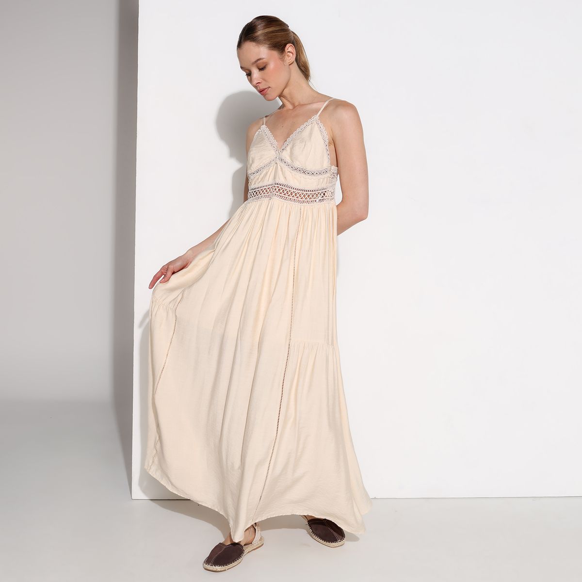 BASEMENT - Vestido Mujer Corto Casual Basement