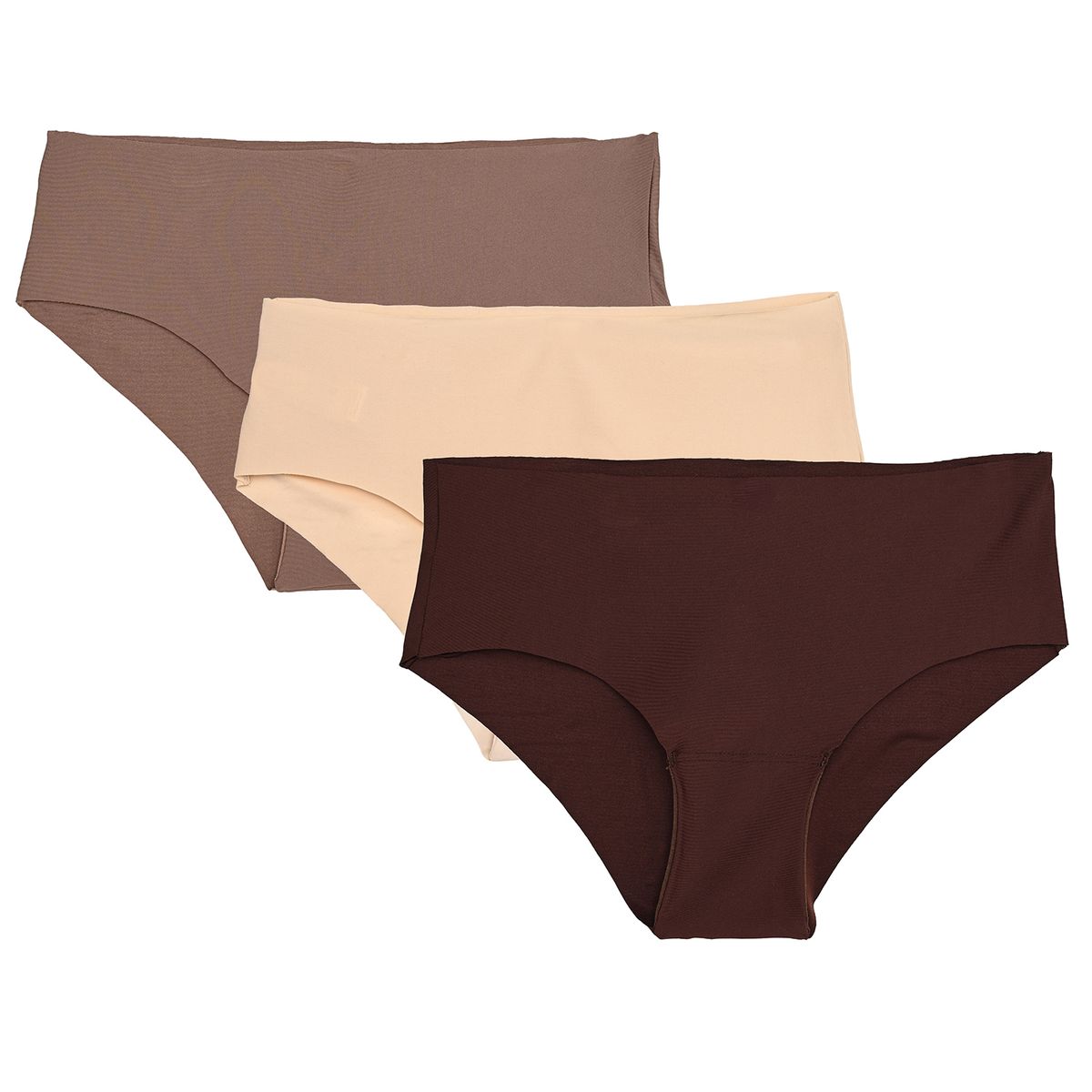 BLU - Pantis Pack de 3 para Mujer Blu