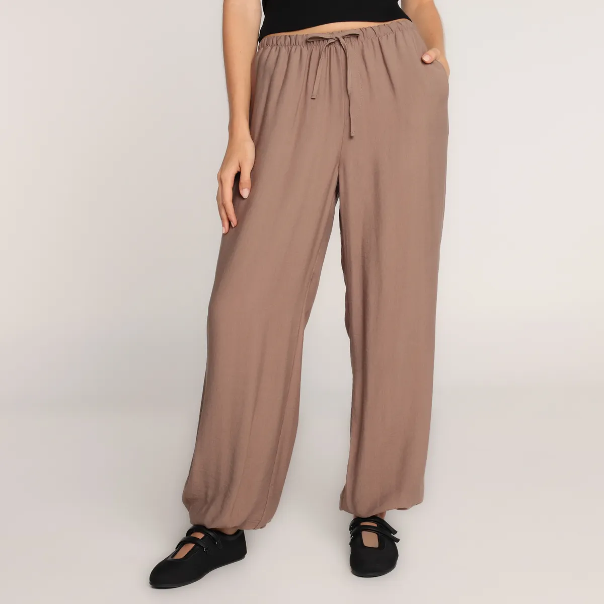  - Pantalón Recto Mujer Denim de Rayon Sybilla