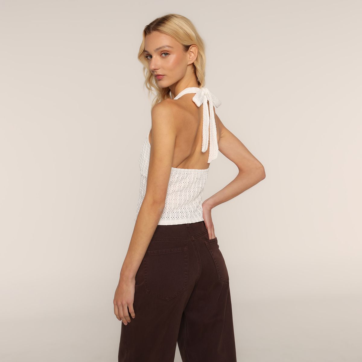 SYBILLA - Top Mujer Sin mangas Sybilla