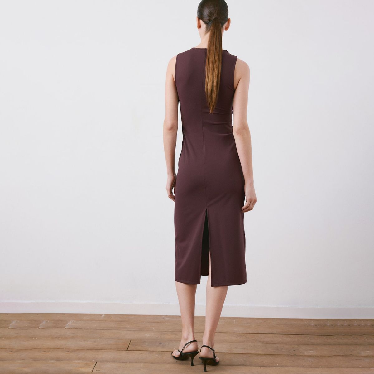 MANGO - Vestido Mujer Largo Casual Mango