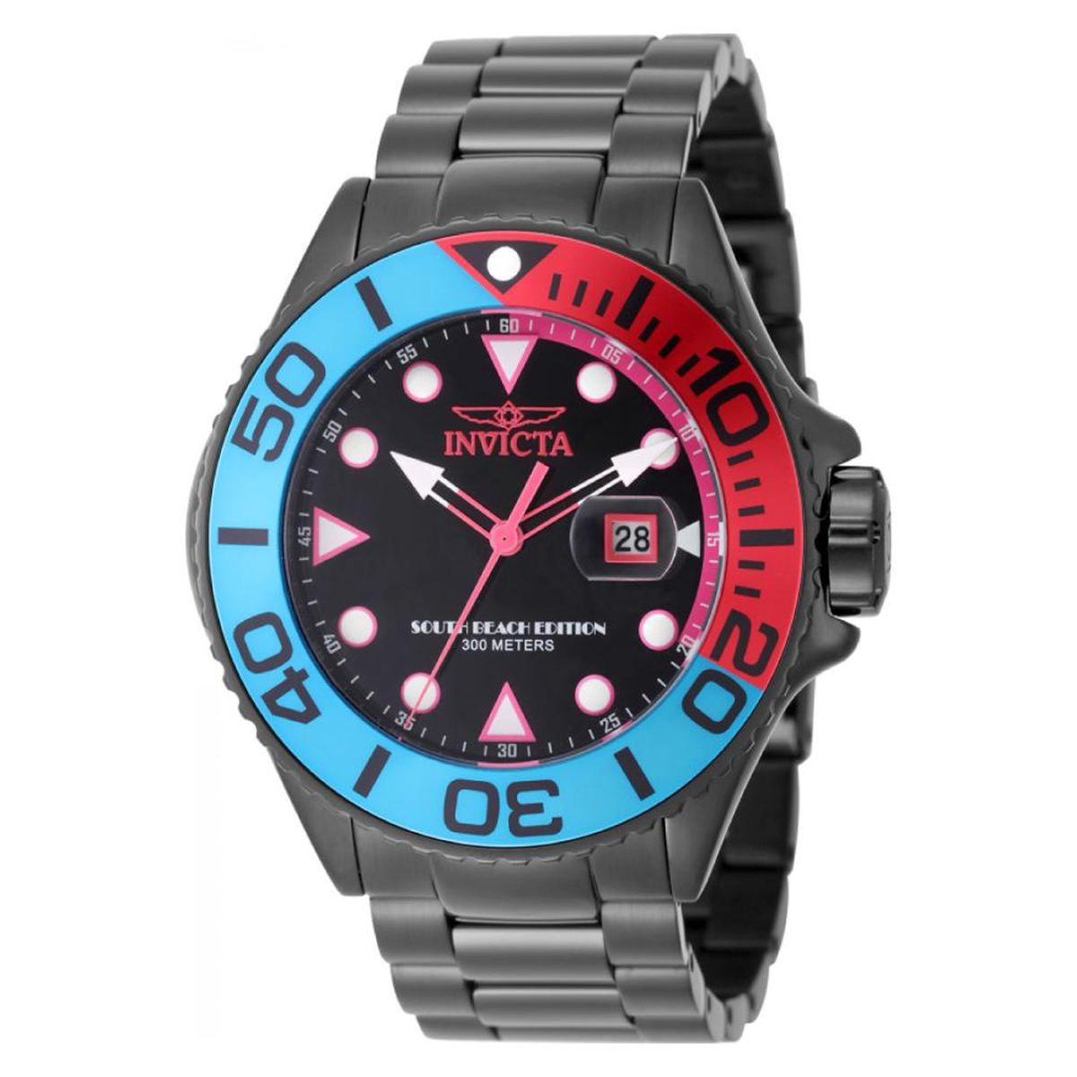 INVICTA - Reloj Invicta Hombre Grand Diver . Reloj Acero inoxidable Negro 
