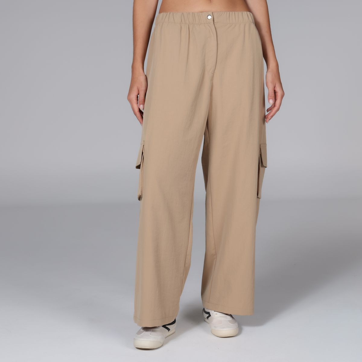 SYBILLA - Pantalón Relax Mujer Tiro medio Sybilla