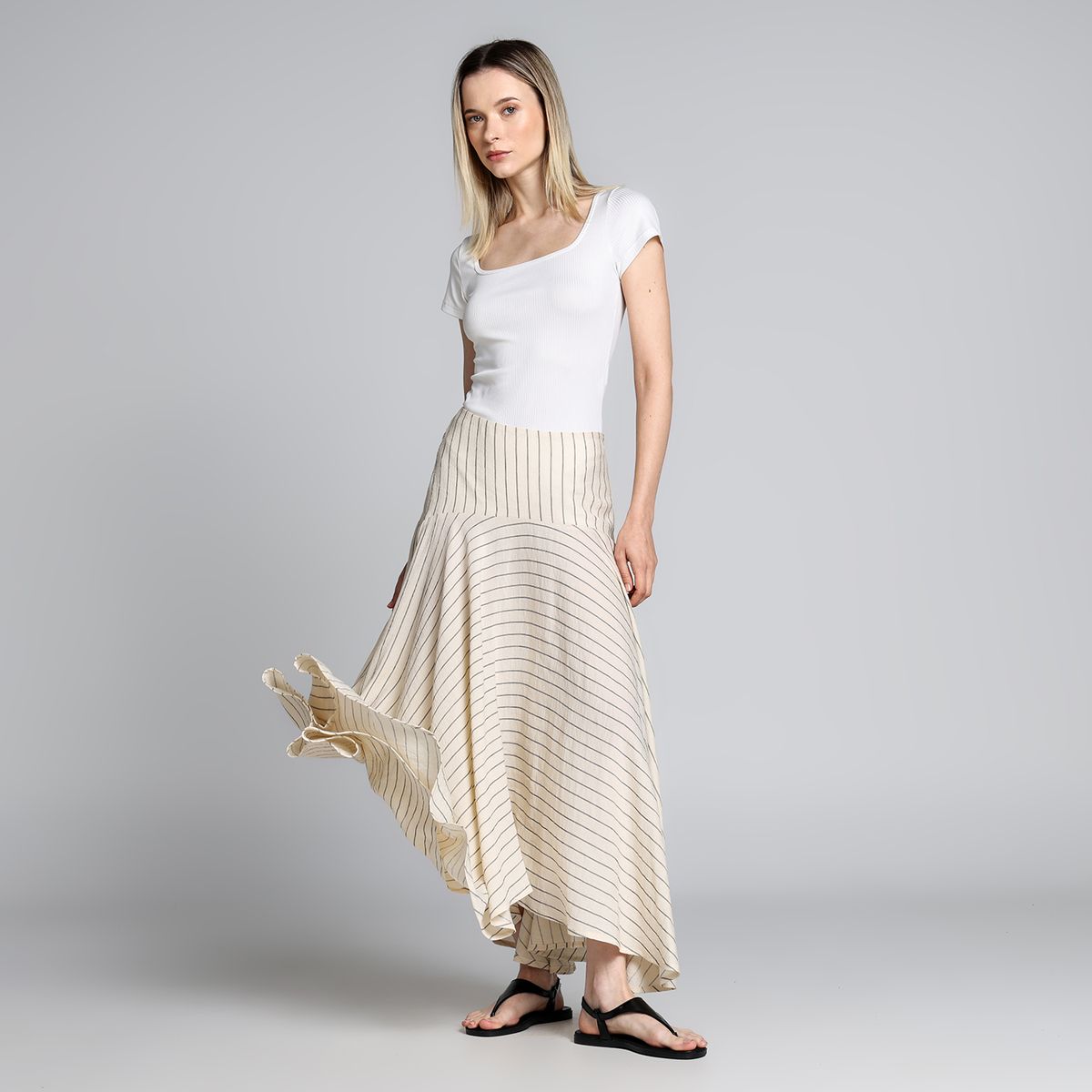 BASEMENT - Falda Maxi Mujer Basement
