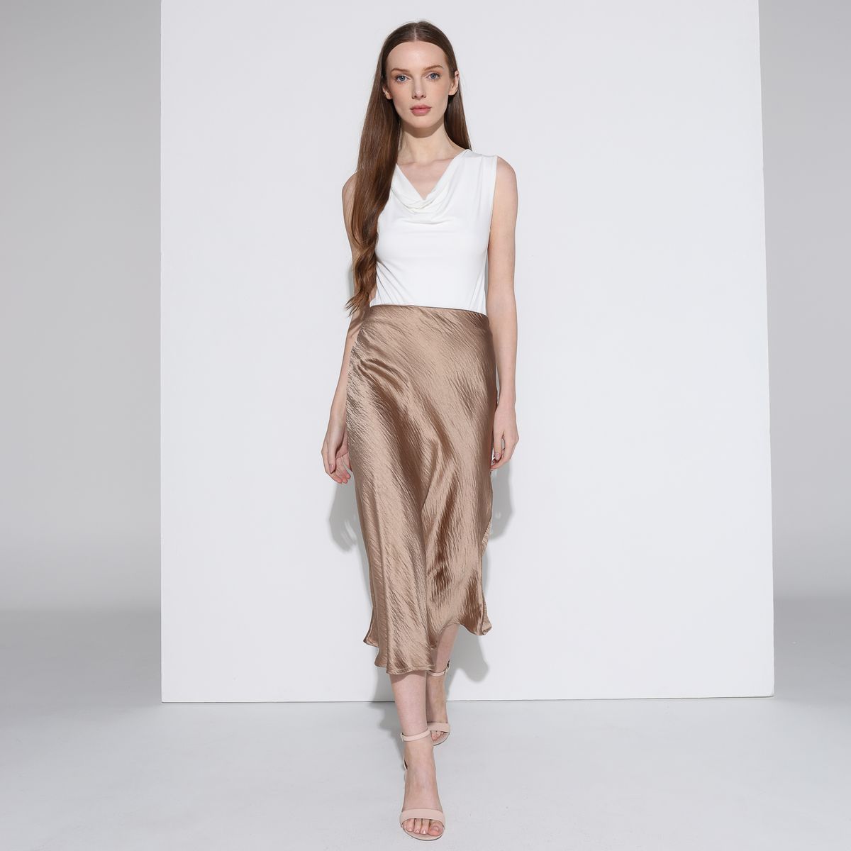 BASEMENT - Falda Maxi Mujer Basement