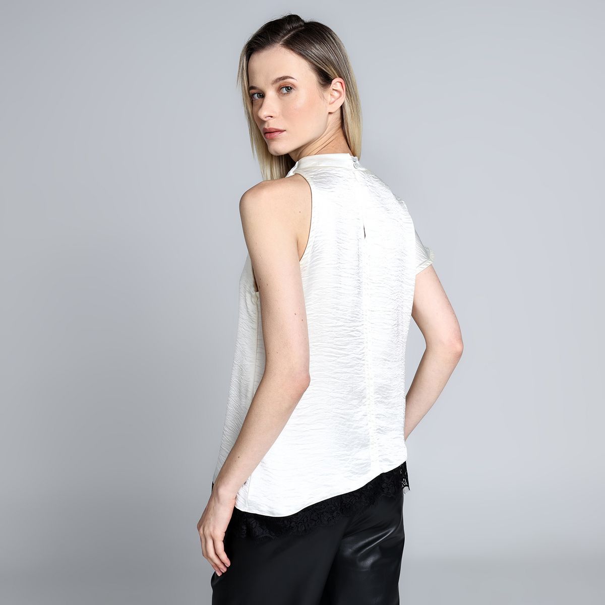 BASEMENT - Blusa Mujer Sin mangas Basement