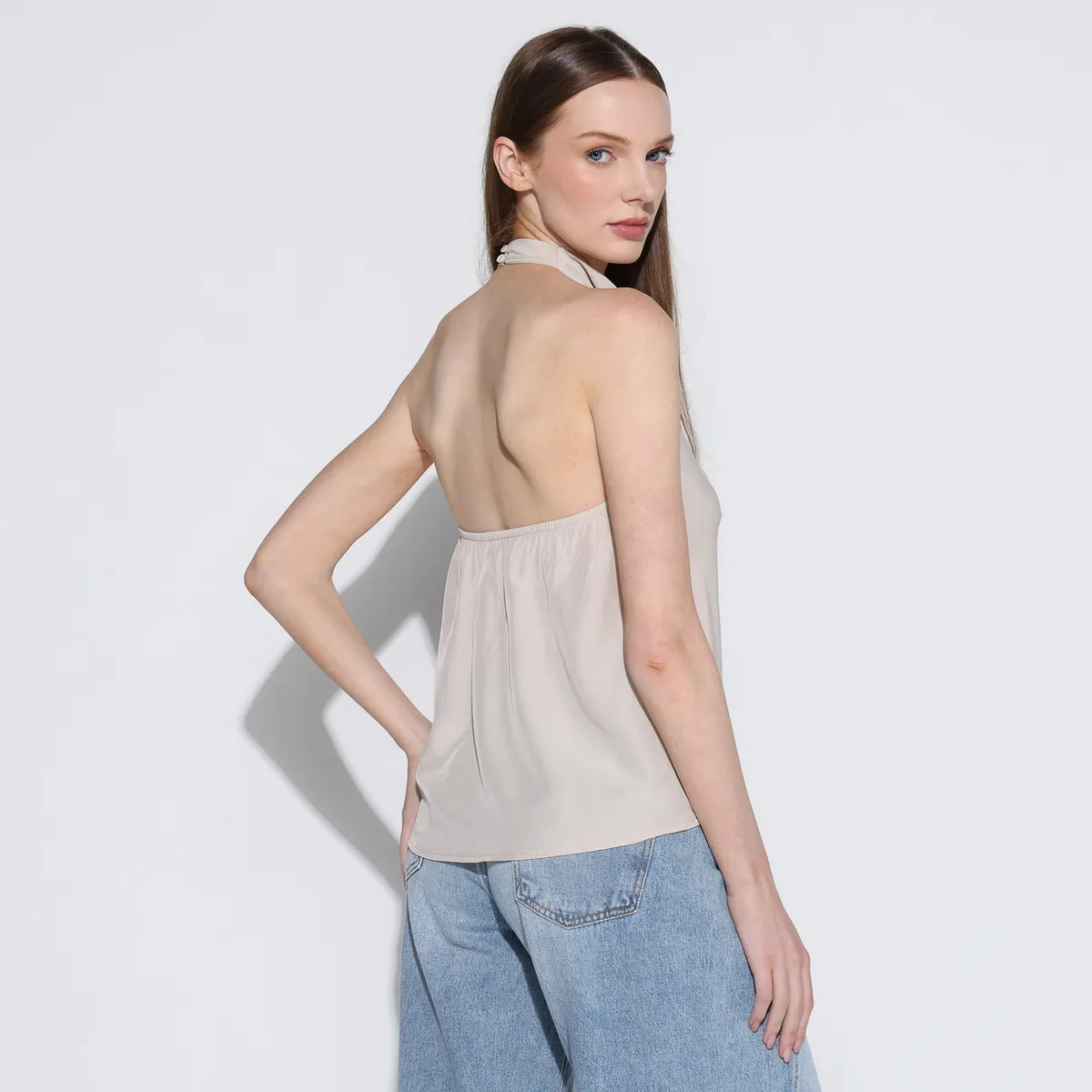 BASEMENT - Blusa Mujer Sin mangas Basement