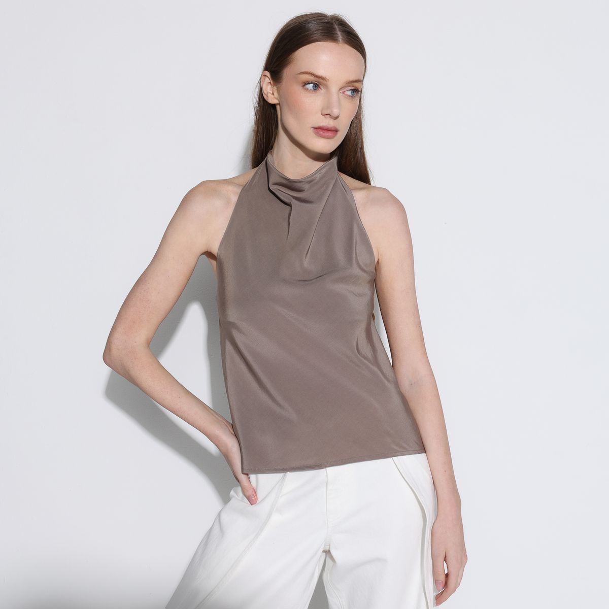 BASEMENT - Blusa Mujer Sin mangas Basement