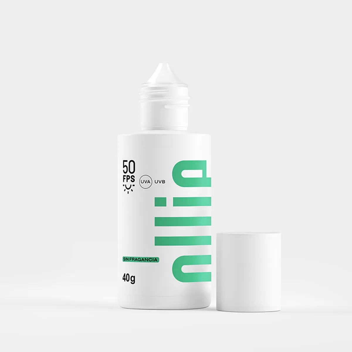 OLLIE - Protector Solar Mineral Fluido Ollie FPS 50 Ollie 40 gr
