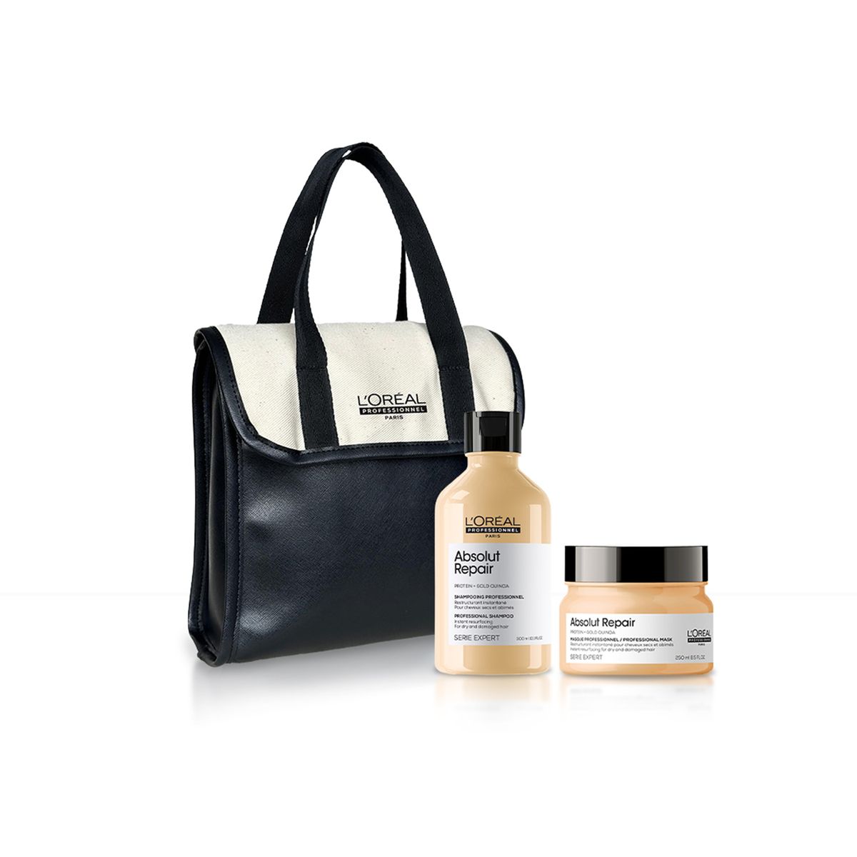 LOREAL PROFESSIONNEL - Shampoo L'Oréal Professionnel Pack Madres Absolut repair Shampoo + Mascarilla reparacion cabello dañado 