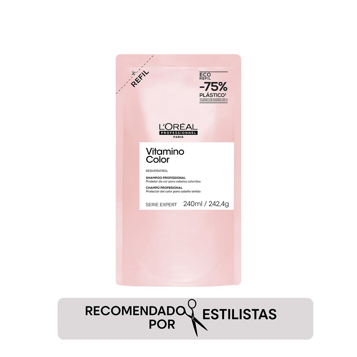 LOREAL PROFESSIONNEL - Shampoo L'Oréal Professionnel Vitamino Protección del color 240 ml