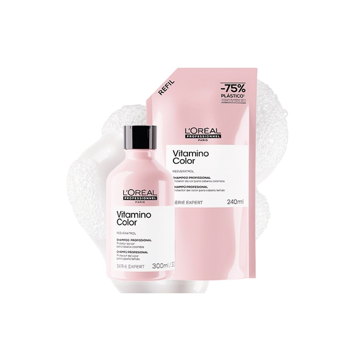LOREAL PROFESSIONNEL - Shampoo L'Oréal Professionnel Vitamino Protección del color 240 ml
