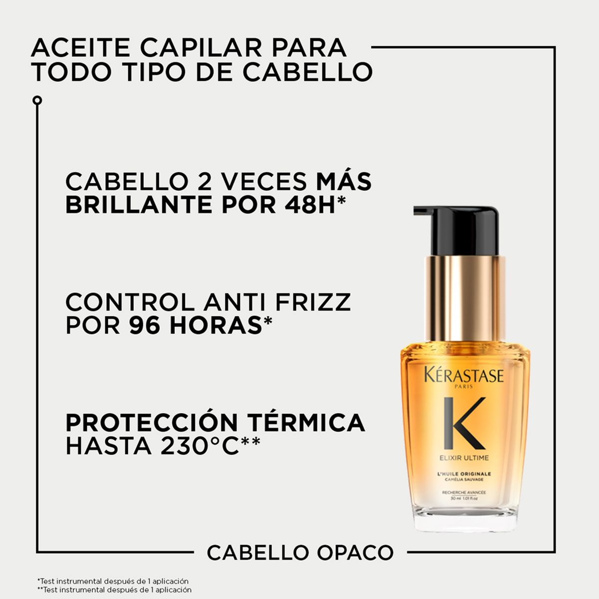 KERASTASE - Sérum capilar Kérastase Elixir Mini Hidratación 30 ml 