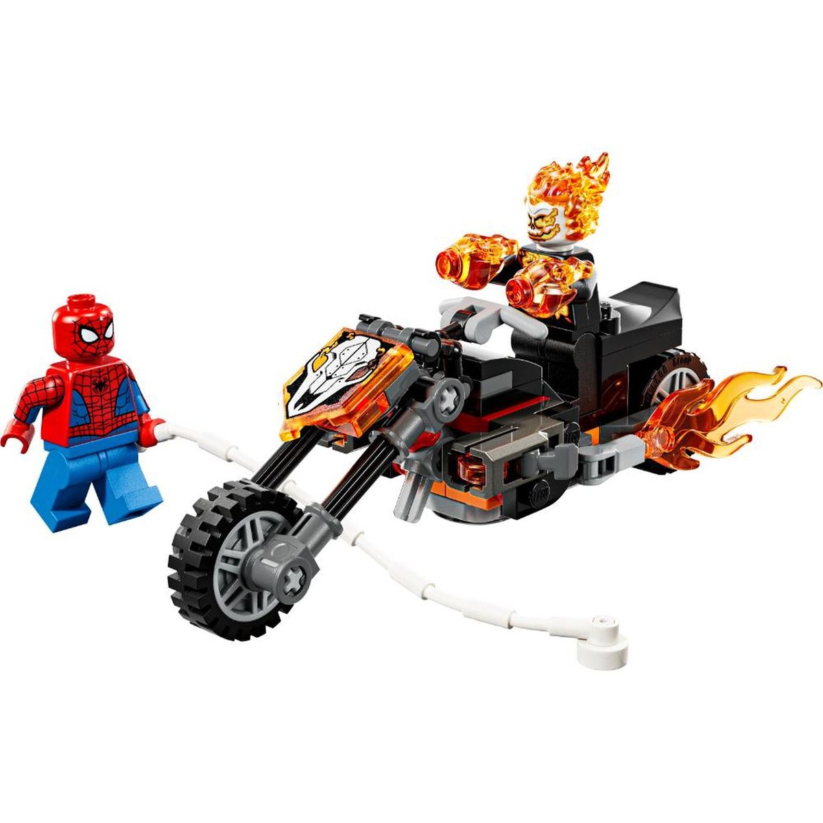 LEGO - Construcción Lego Spider-Man Vs. Moto Del Motorista F
