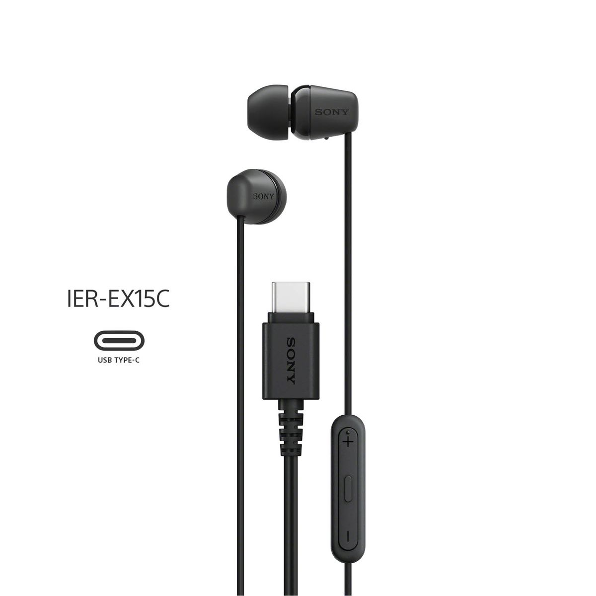 SONY - Audífonos earbuds Sony USB-C IER-EX15C 