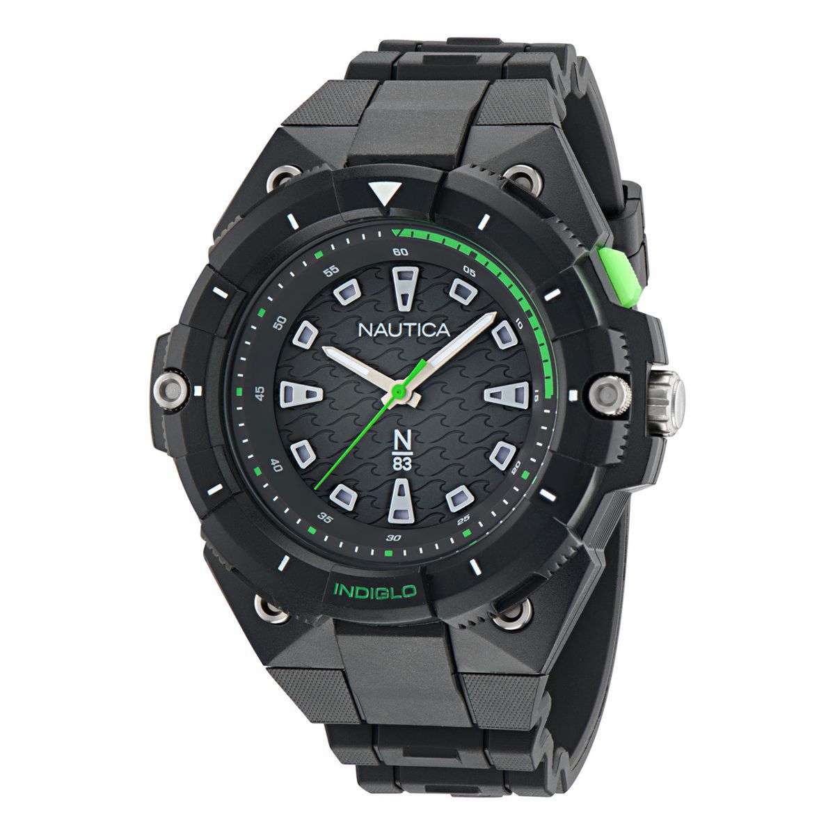 NAUTICA - Relojes Nautica Hombre Coronado Bay. Reloj Plástico Negro NAPCNS404