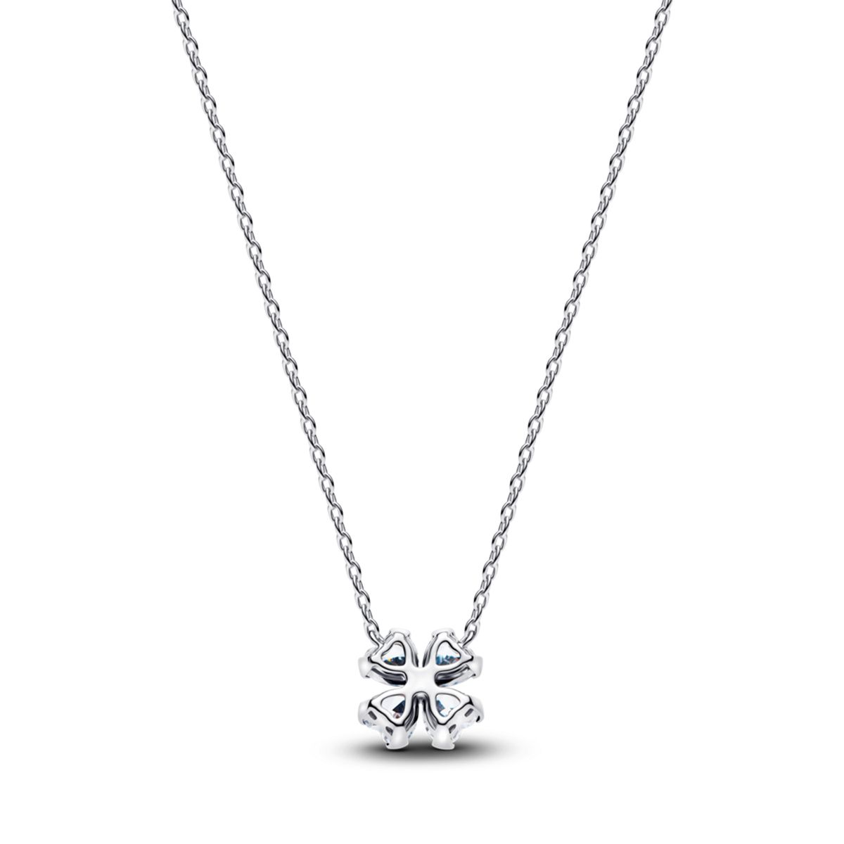 PANDORA - Collar Con Pendiente Trébol Pandora Plata Esterlina Pandora Plata Esterlina