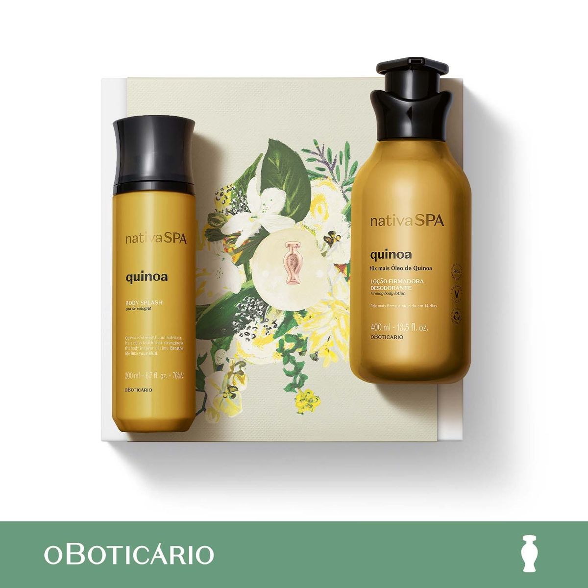 NATIVA SPA - Kit de regalo de madres Quinoa Nativa Spa Incluye 2 Productos 