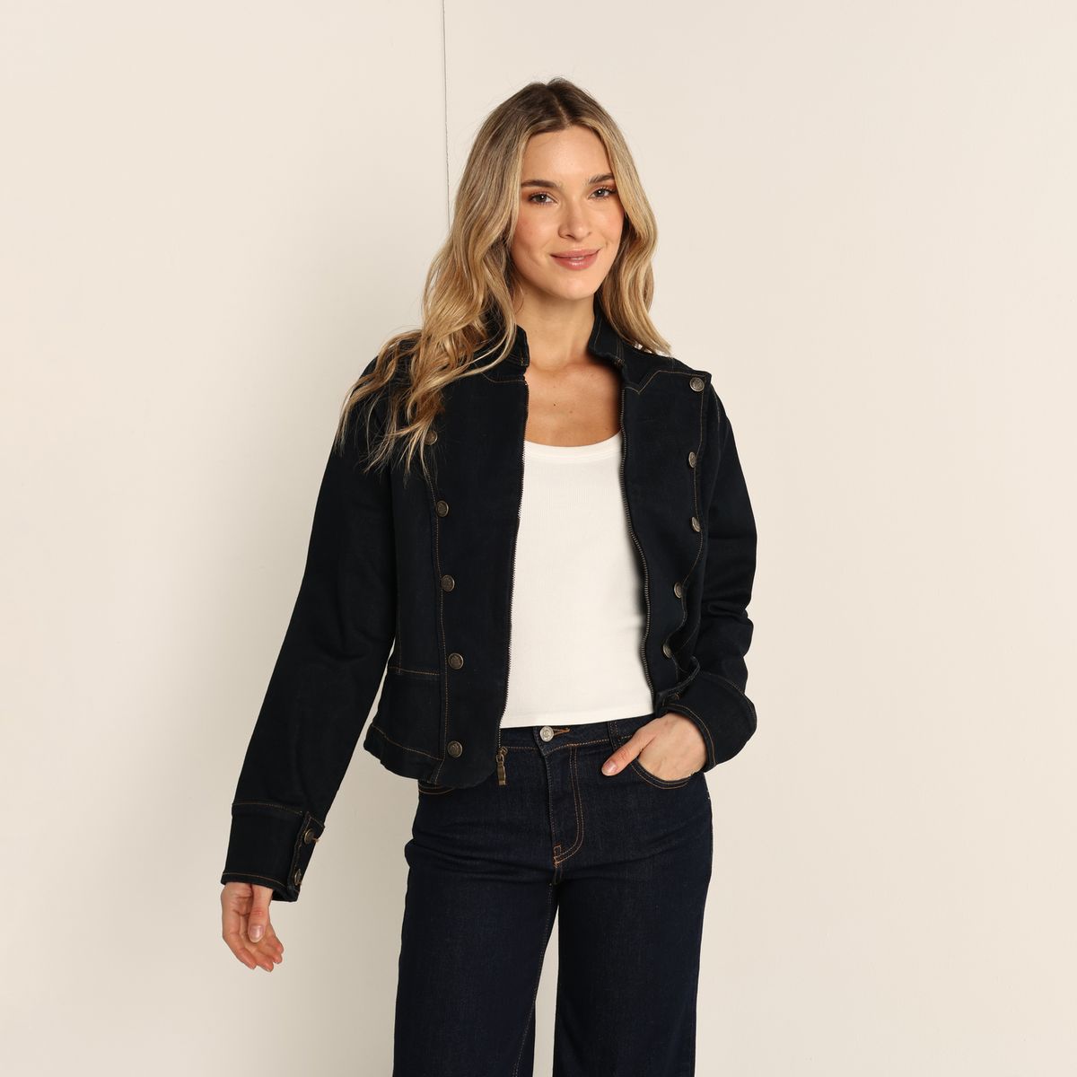 SYBILLA - Chaqueta Mujer De Algodón Sybilla