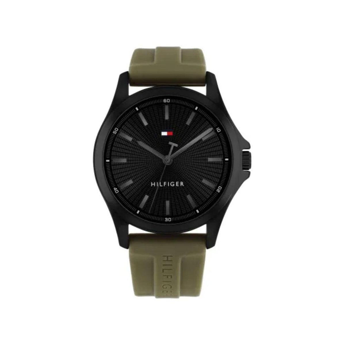 TOMMY HILFIGER - Reloj Tommy Hilfiger Hombre 1710741 . Reloj Silicona Verde