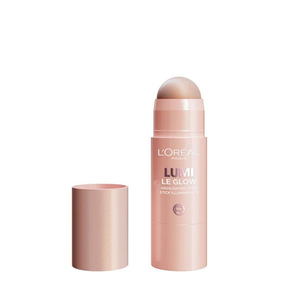 LOREAL PARIS - Iluminador Lumi Highlighter Stick: Glowy Creme Loreal Paris 5gr