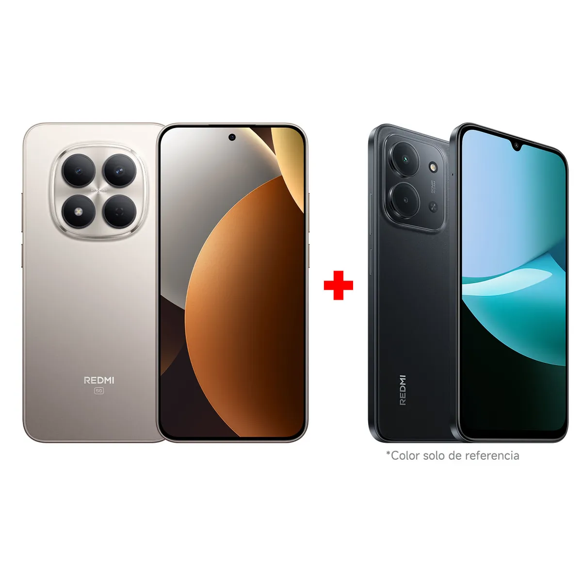 XIAOMI - Celular I Redmi Note 15 Pro 5G I 512GB I 8GB RAM + Redmi 15C 128