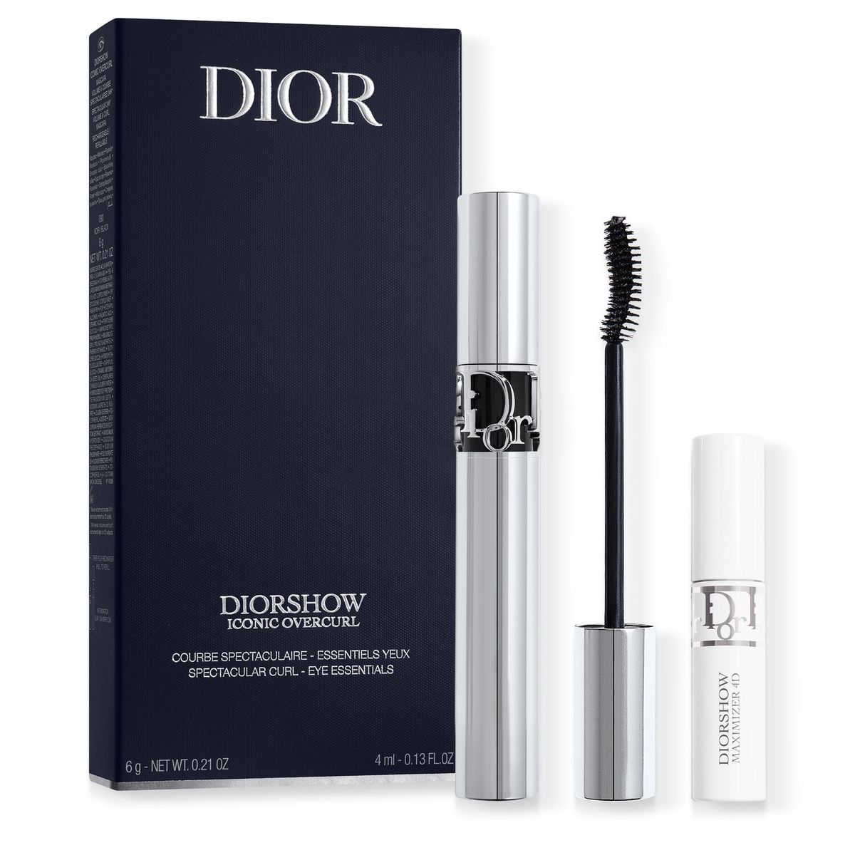 DIOR - Set Diorshow - Pestañina y primer-sérum de pestañas volumen y curva