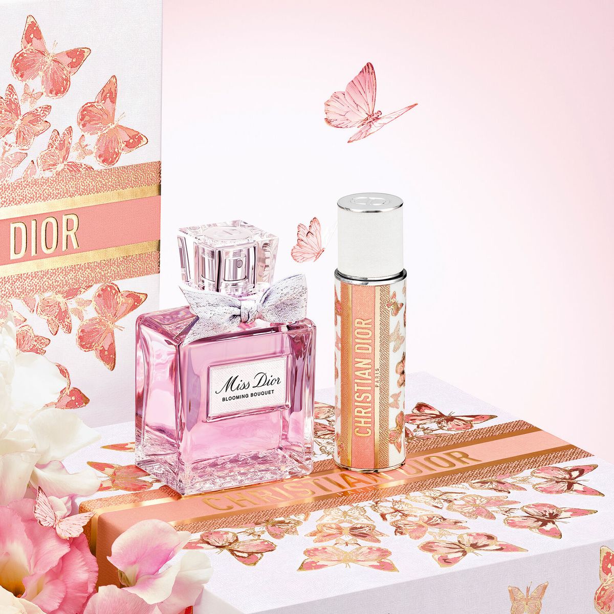 DIOR - Set Miss Dior Blooming Bouquet edición limitada - Eau de toilette y perfumero de viaje