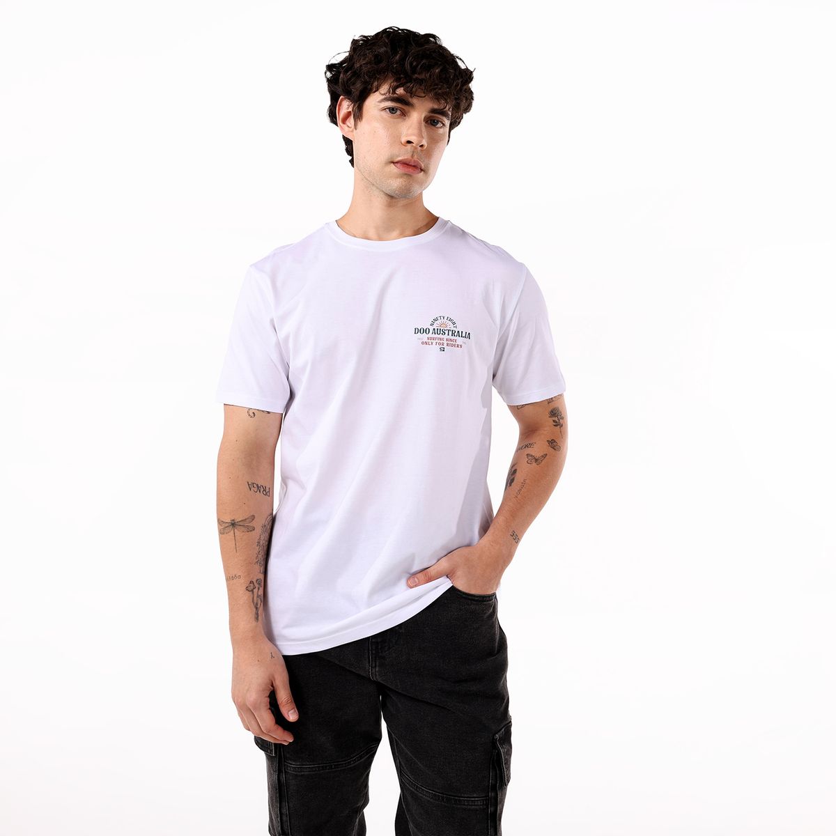 DOO - Camiseta Hombre De Algodón Doo Australia
