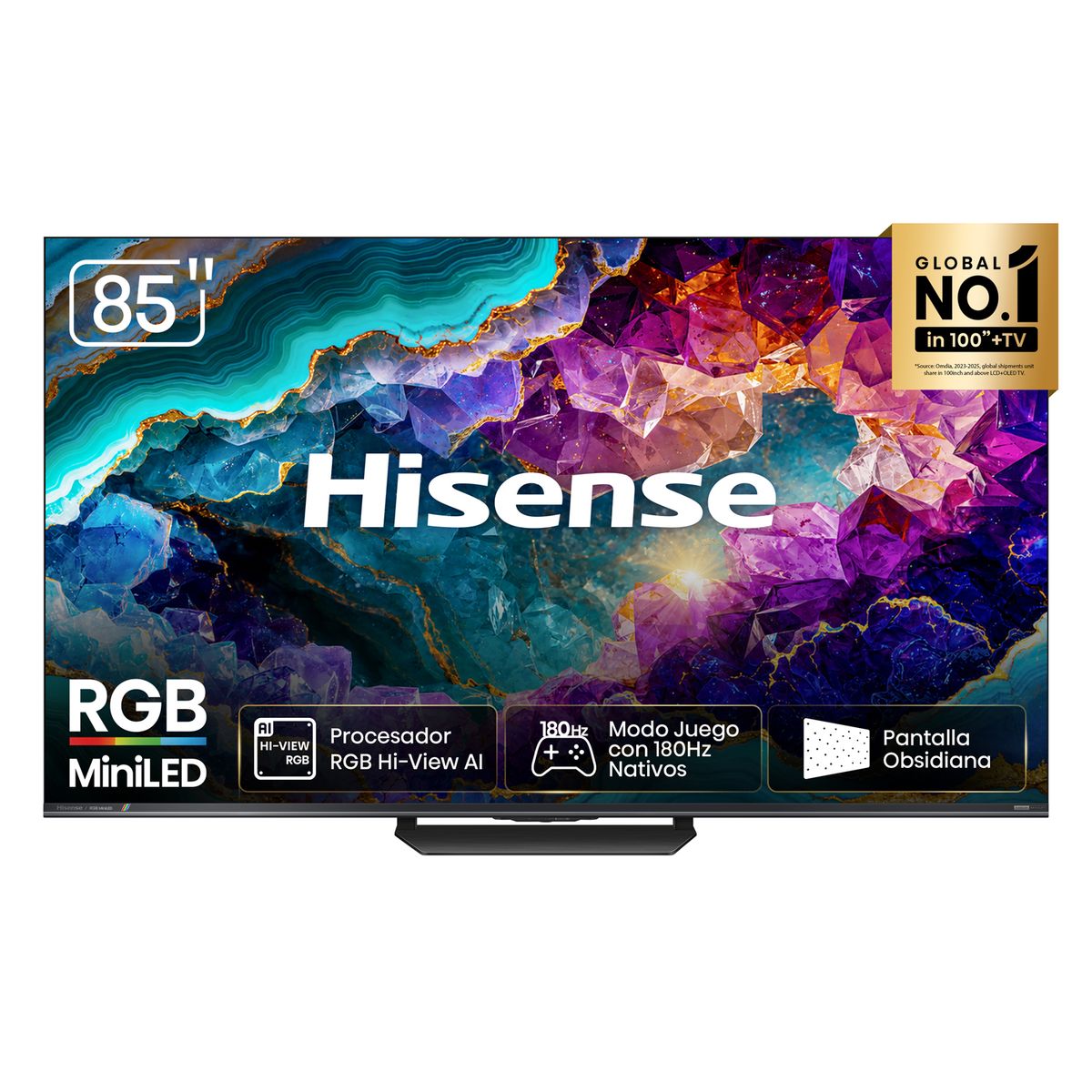 HISENSE - Televisor Hisense | 85 Pulgadas | RGB MiniLED 180 Hz | UR8SG