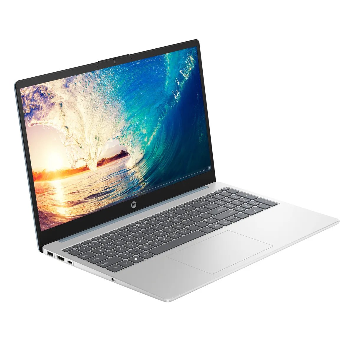 HP - Portátil HP 15-Fc0230La Amd Ryzen3 7320U 4Cores/8Gb/ 512Gb Ssd/Fhd 15.6/ Azul Claro De Luna Win11 1.59Kg