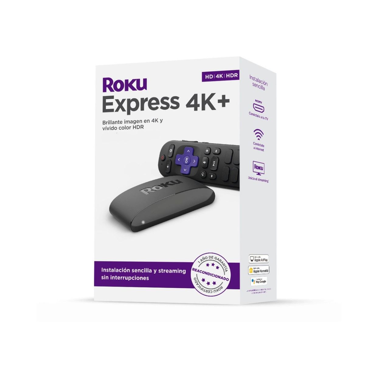 ROKU - Roku Express 4K Refurbished