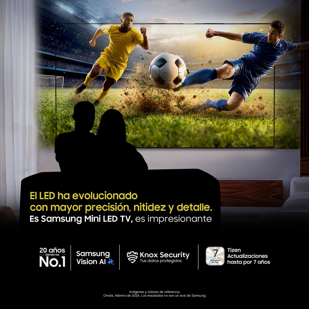 SAMSUNG - Televisor I Samsung I 50 Pulgadas I 4K I Mini LED I UN50M75HAKXZL