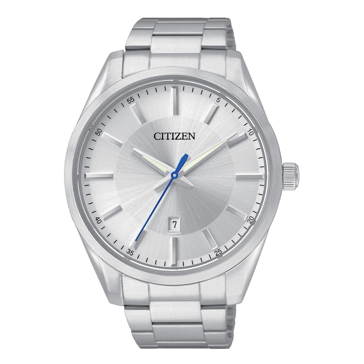 CITIZEN - Reloj Citizen Hombre. Reloj Acero Inoxidable Plateado BI1030-53A