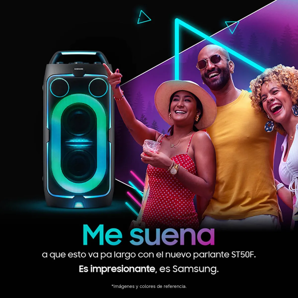 SAMSUNG - Torre De Sonido Samsung Mx-St50F