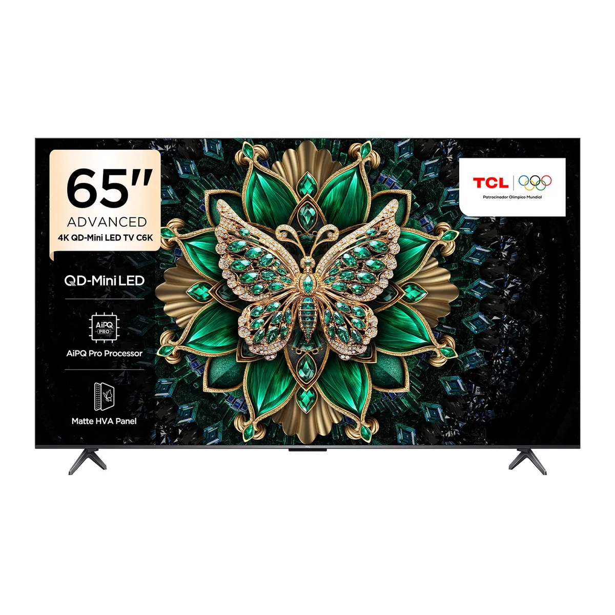 TCL - Televisor TCL | 65 pulgadas |4K UHD QD Mini LED |65C6K | Google TV