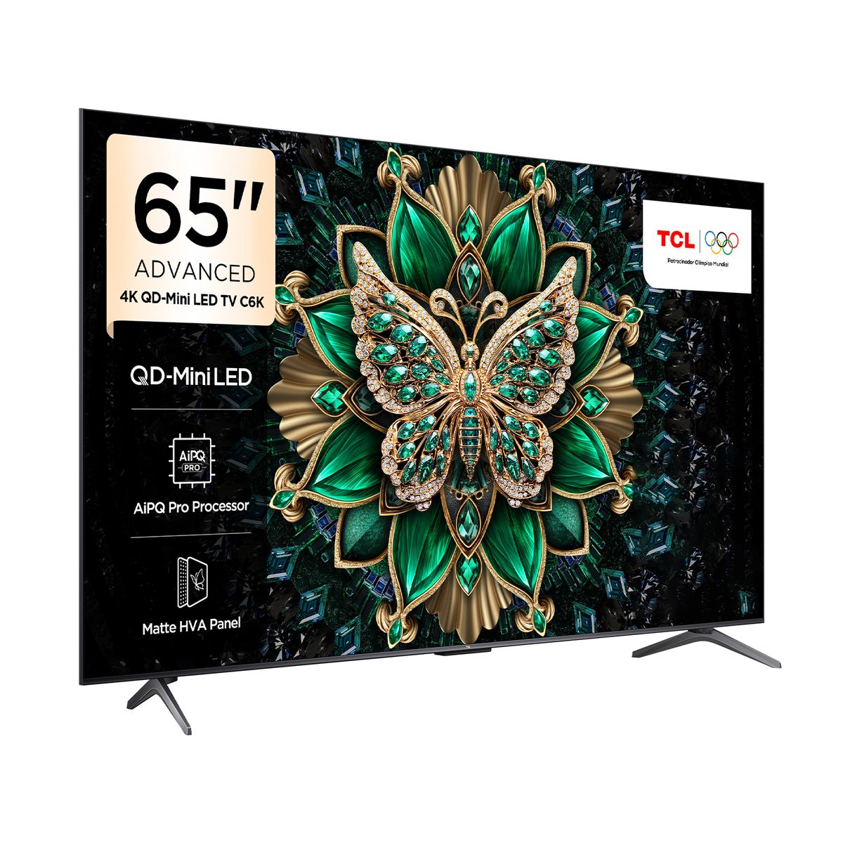 TCL - Televisor TCL | 65 pulgadas |4K UHD QD Mini LED |65C6K | Google TV