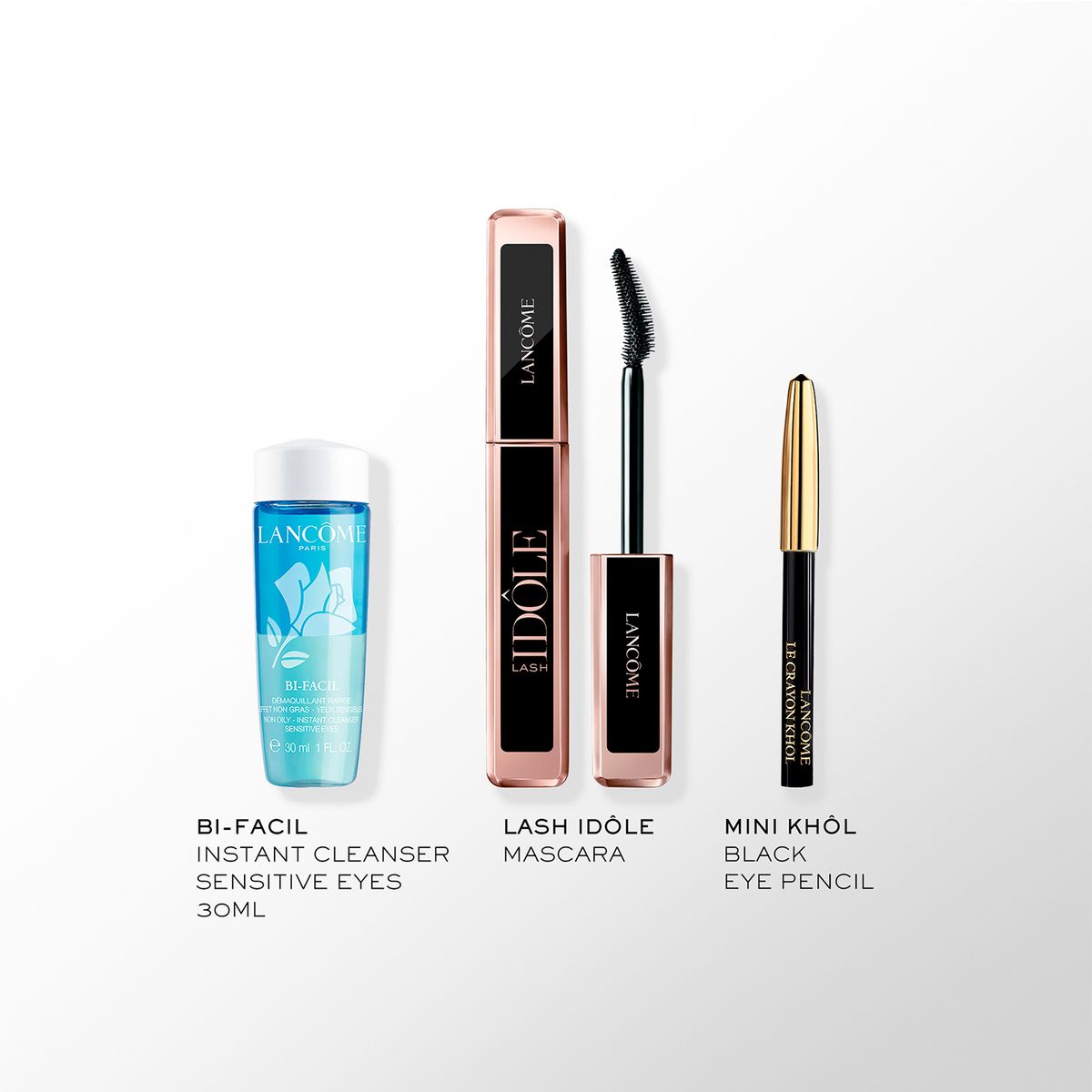 LANCOME - Set Maquillaje Ojos Lash Idôle Lancome 30 ml