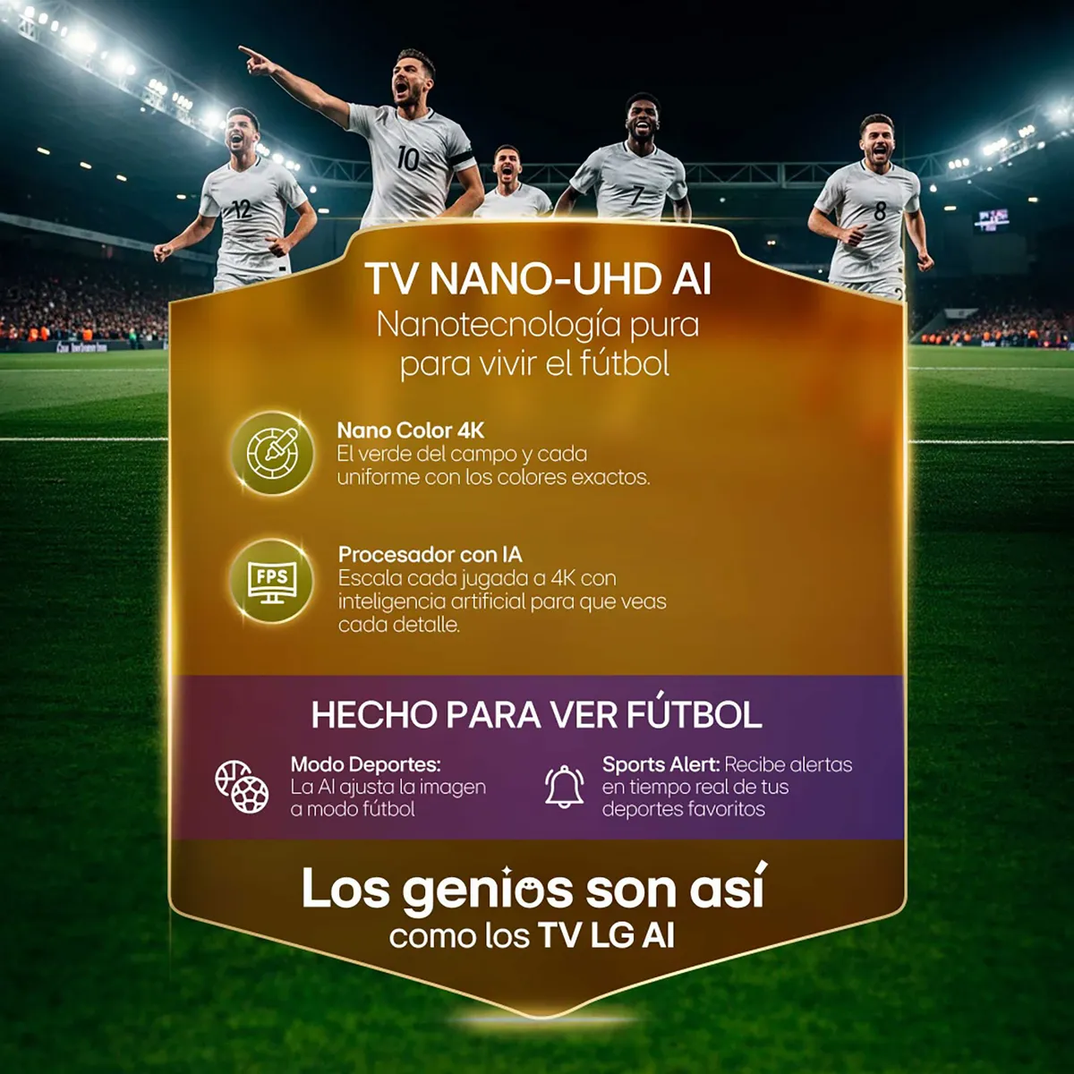 LG - Televisor LG 65 pulgadas|NANO 4K UHD|webOs 26|65NU850BPSA