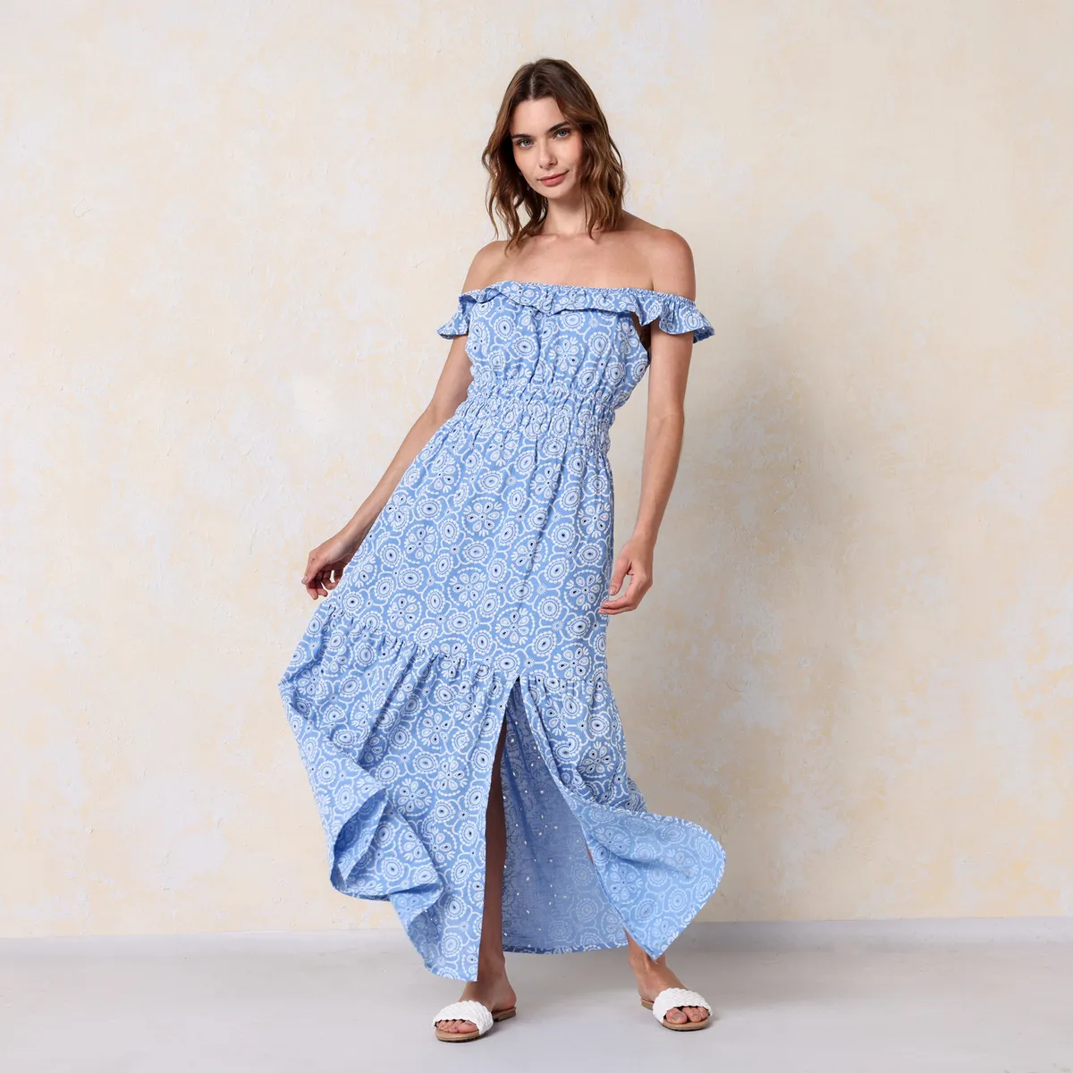 UNIVERSITY CLUB - Vestido Mujer Maxi Casual University Club