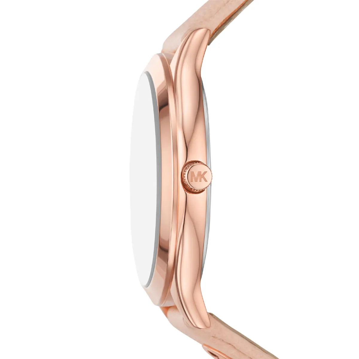 MICHAEL KORS - Relojes Michael Kors Mujer Slim Runway. Reloj Cuero Rosado Mk7545