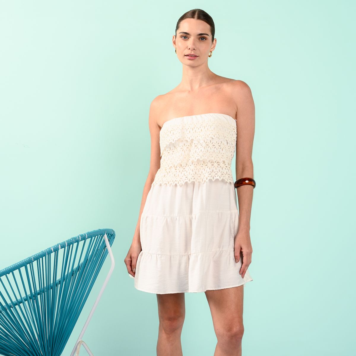 BASEMENT - Vestido Mujer Mini Casual Basement