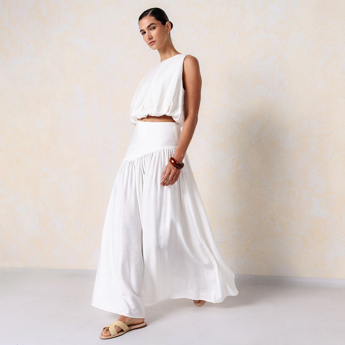 BASEMENT - Falda Mujer Maxi Casual Basement