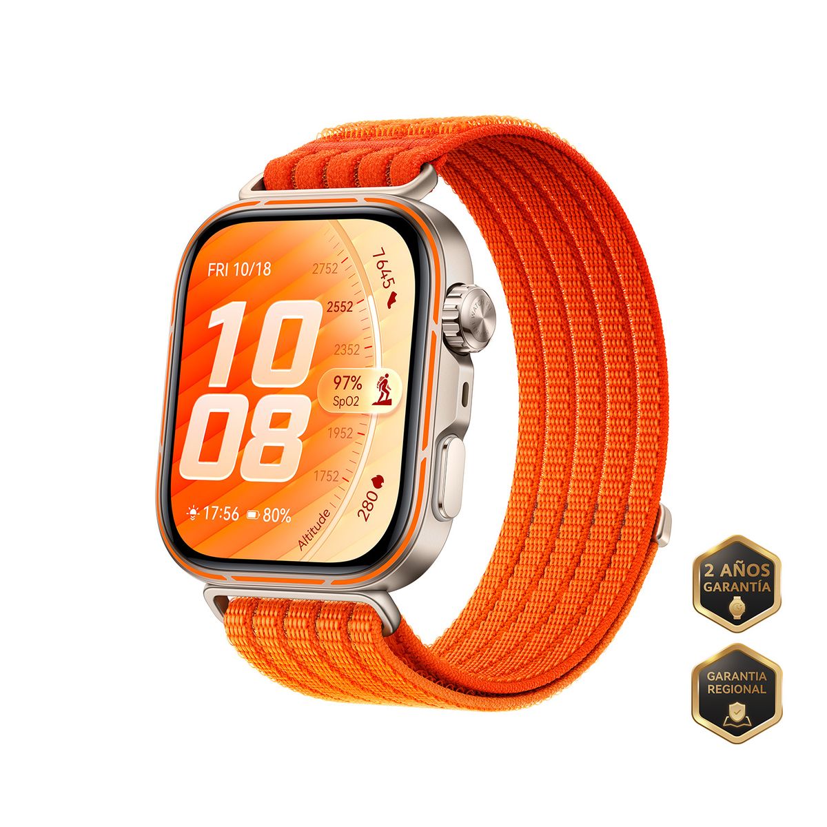 HUAWEI - Reloj Huawei Watch Fit 5 Pro Naranja + Huawei Freebuds Se 4