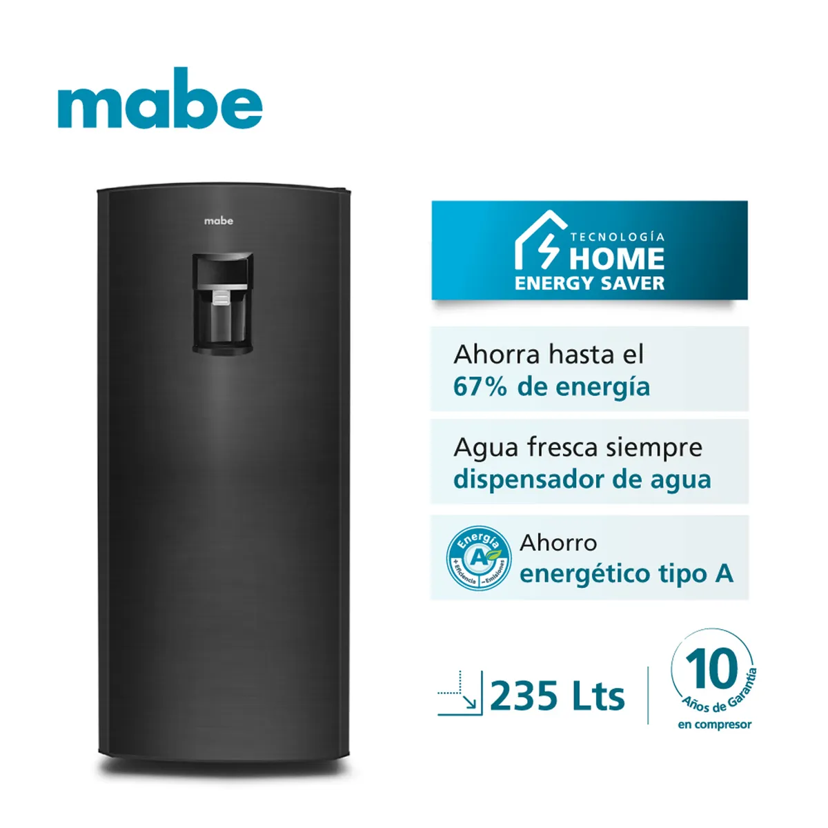 MABE - Nevera Convencional 235L Mabe RMU235NACC