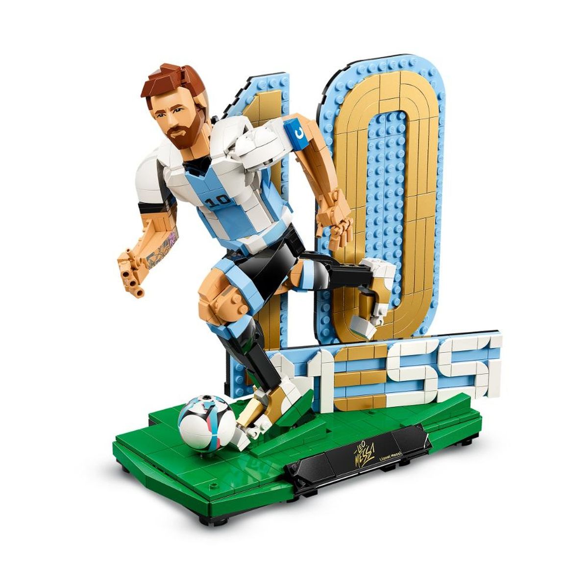 LEGO - Set de Lego Construcción Lionel Messi: Leyenda del Fútbol 958 piezas