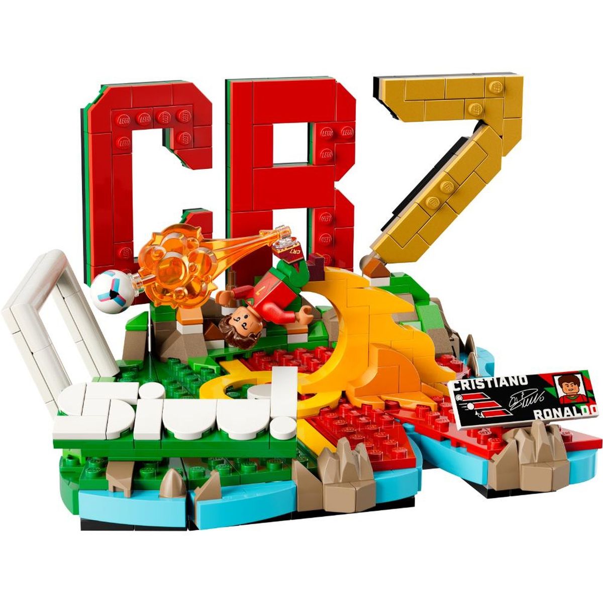 LEGO - Set de Lego Cristiano Ronaldo Fenómenos Del Fútbol 490 piezas