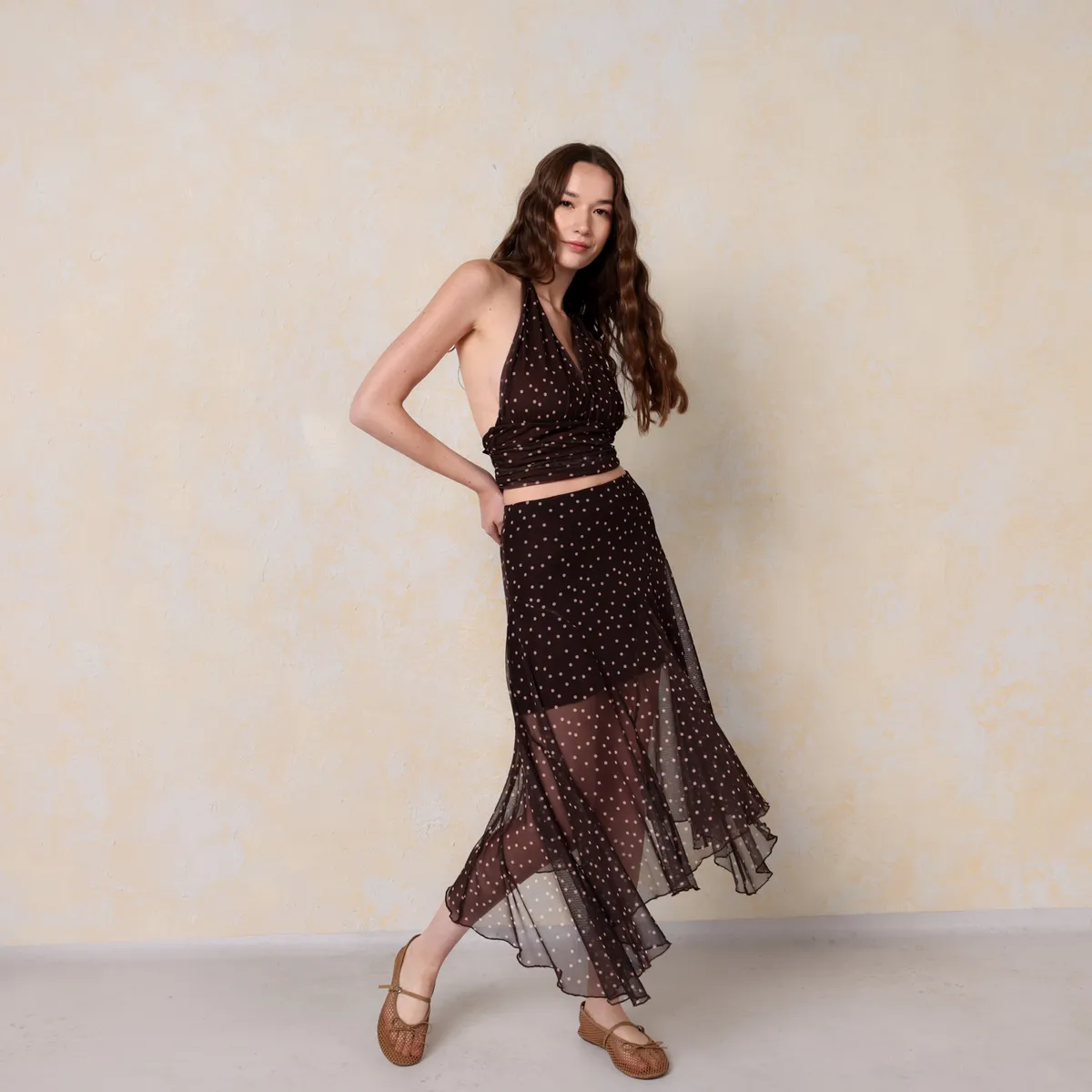 SYBILLA - Falda Maxi Para Mujer Sybilla