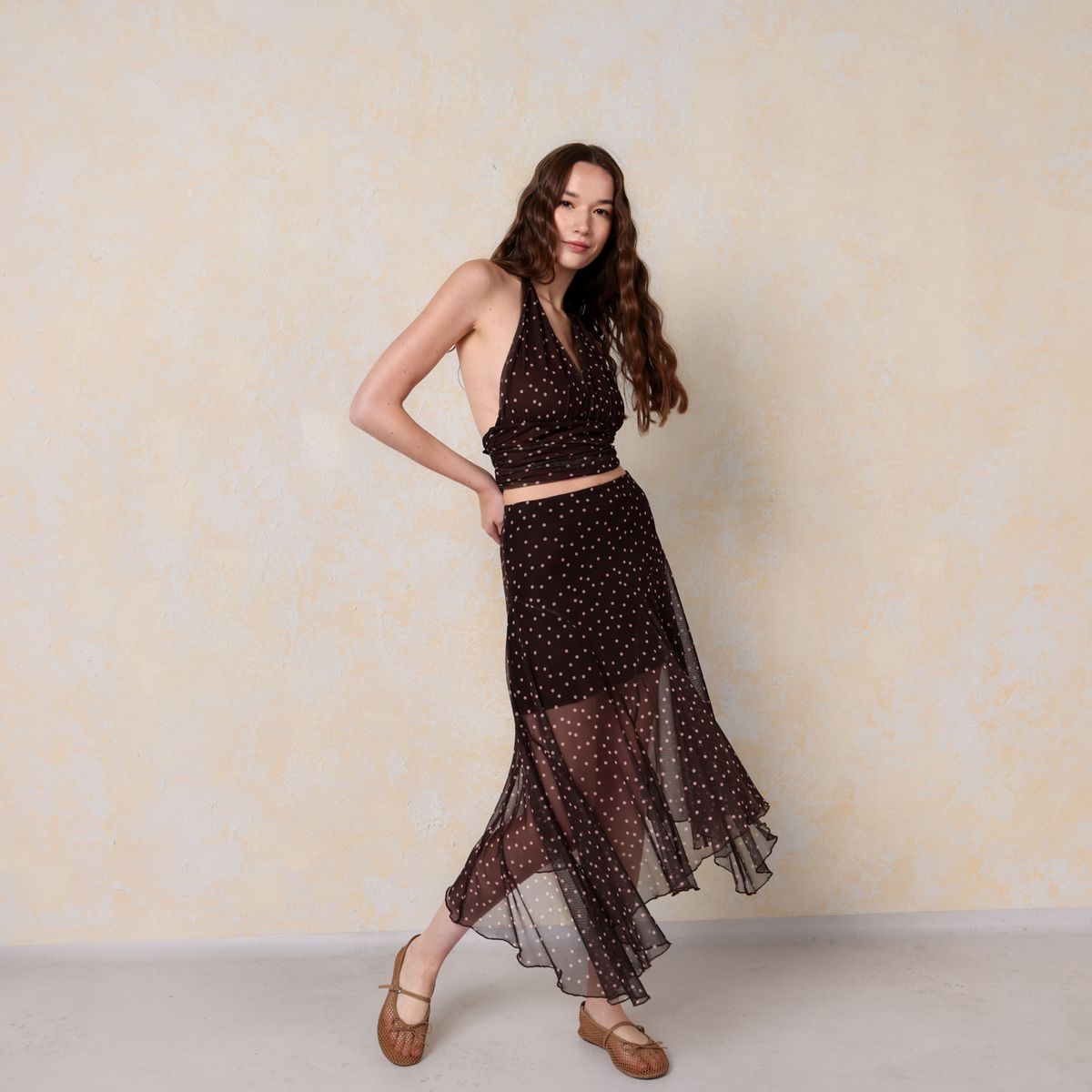 SYBILLA - Falda Maxi Para Mujer Sybilla